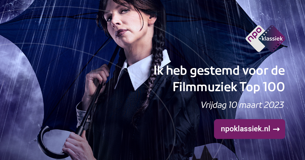 Stem voor de Filmmuziek Top 100 NPO Klassiek
